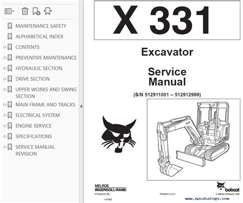 bobcat 331 mini excavator maintenance|bobcat 331 service manual pdf.